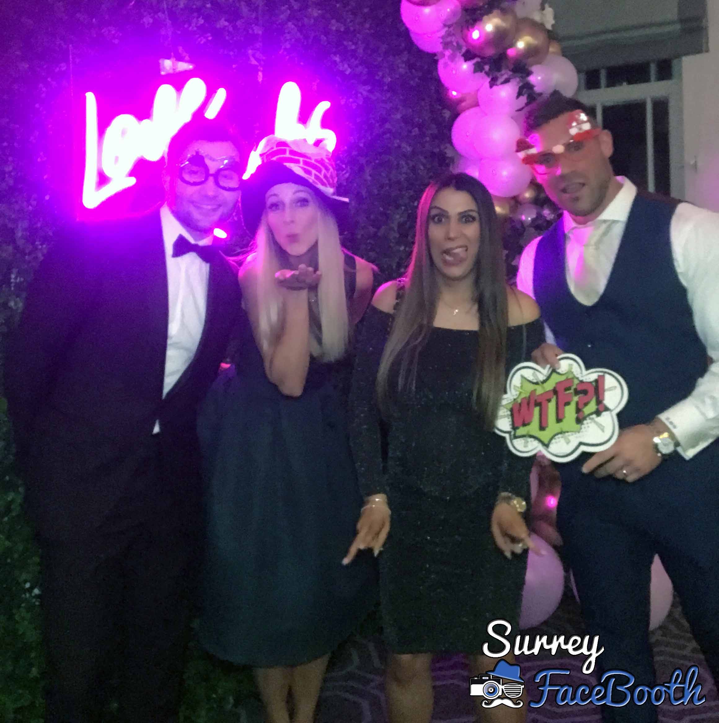 Joanne & Scott's Wedding | View more photos from the event at galleries.surreyfacebooth.co.uk/u/Surrey-FaceBooth/Joanne-Scotts-Wedding